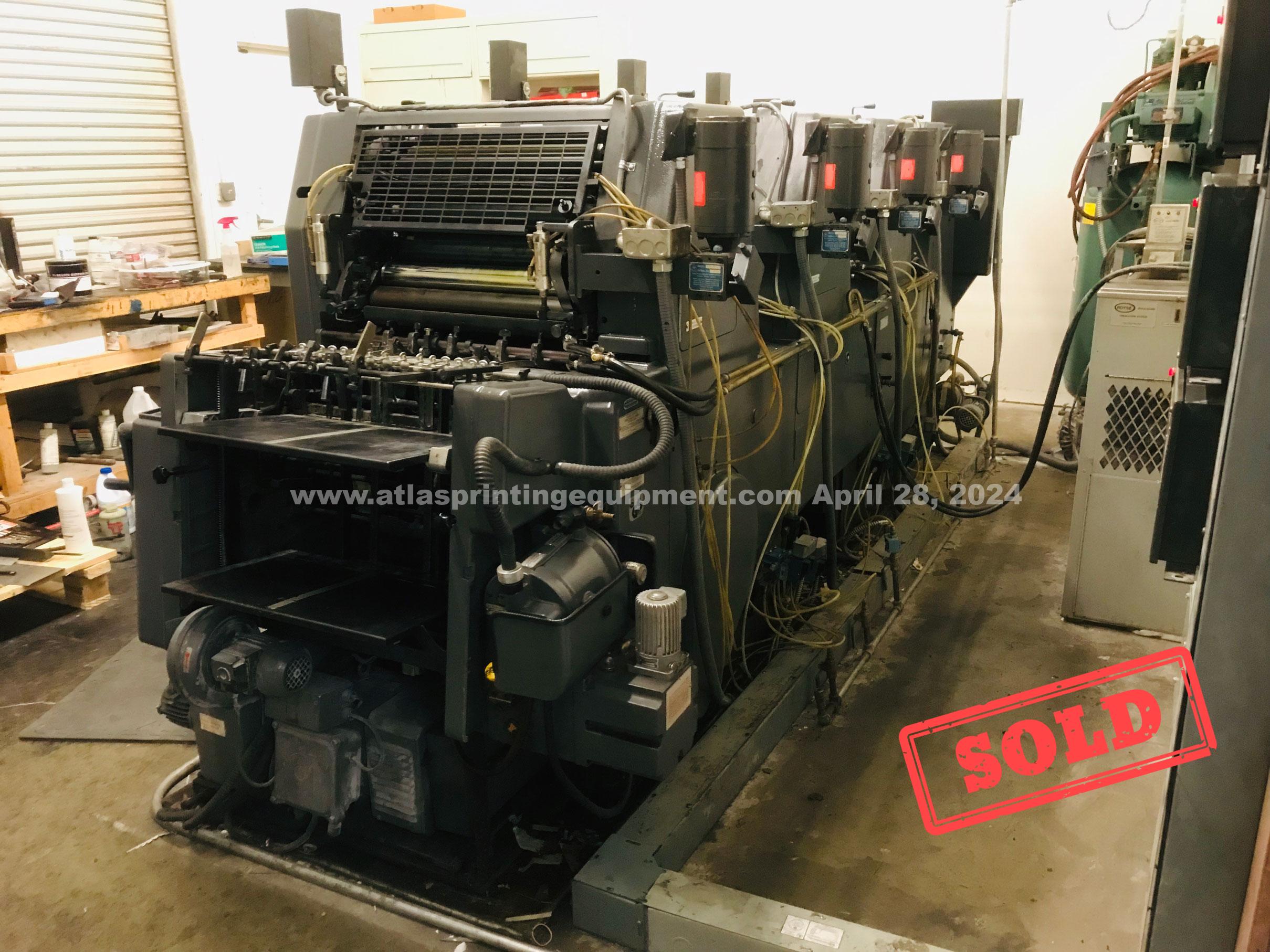 1986 Heidelberg GTO-52 - Image 6