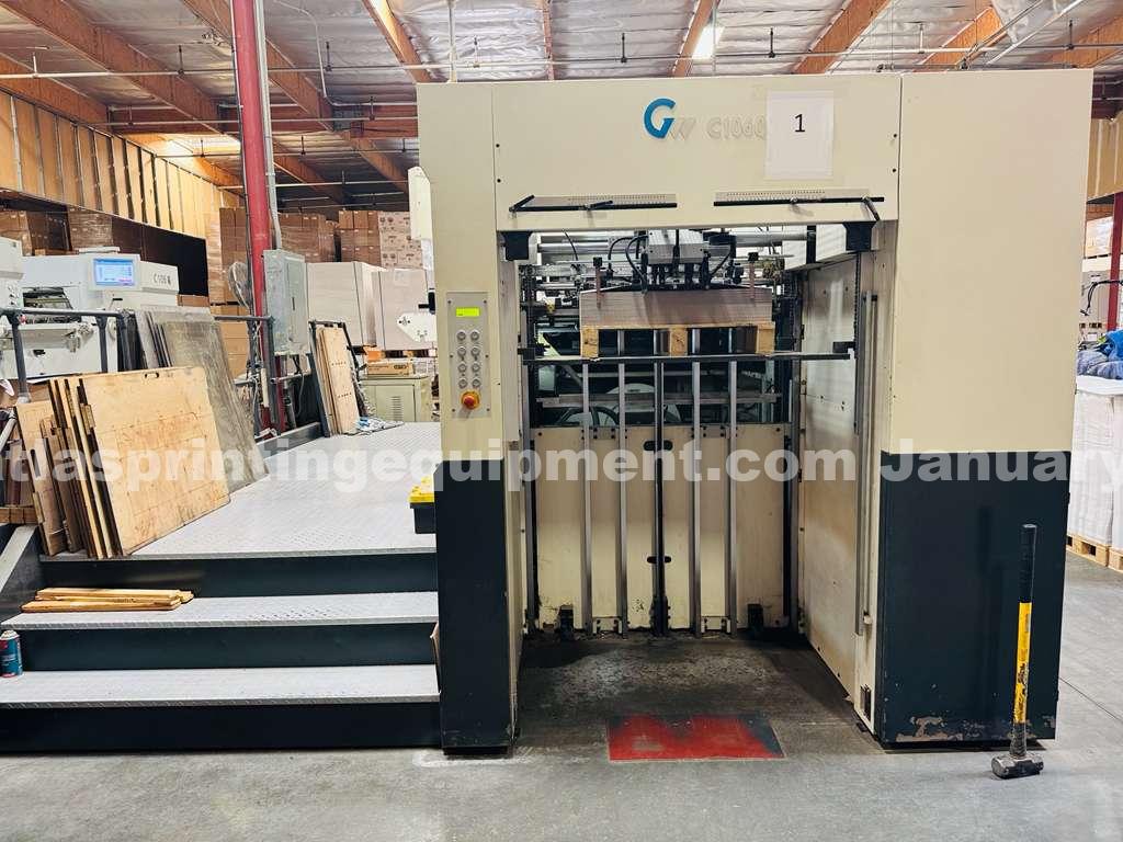Guowang C106Q Automatic Die Cutter with Stripping – 2016 - Image 3
